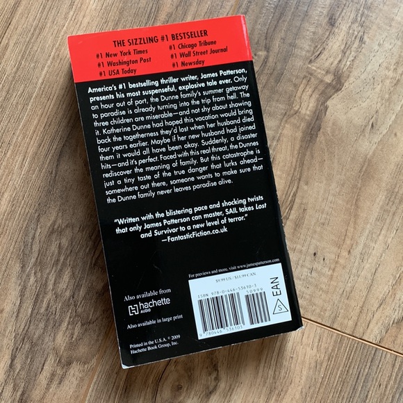 Sail by James Patterson - Picture 2 of 2